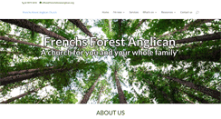 Desktop Screenshot of frenchsforestanglican.org